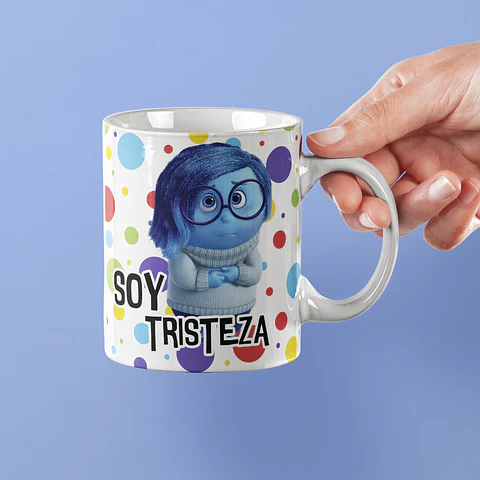Tazón "Soy Tristeza" de Intensamente 2 - ¡Encuentra tu Serenidad!
