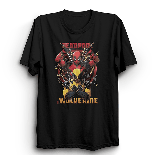 Polera Deadpool y Wolverine - ¡Cine Marvel! 1