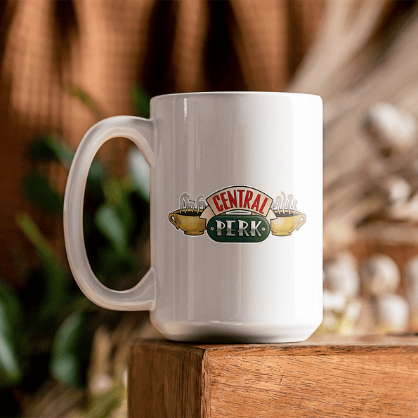 Tazón Central Perk - Taza Oficial de Friends para Fans de la Serie 1