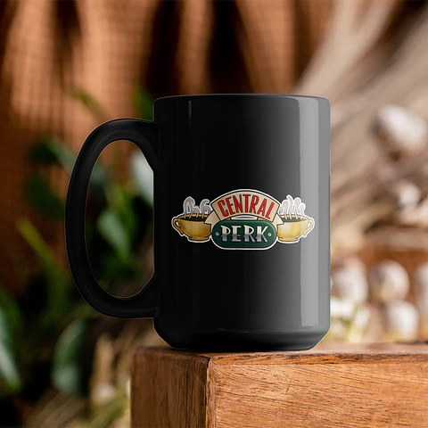 Tazón Central Perk - Taza Oficial de Friends para Fans de la Serie