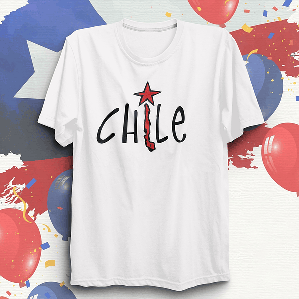 Polera Chile - Estilo y Orgullo Patrio para Fiestas Patrias 2