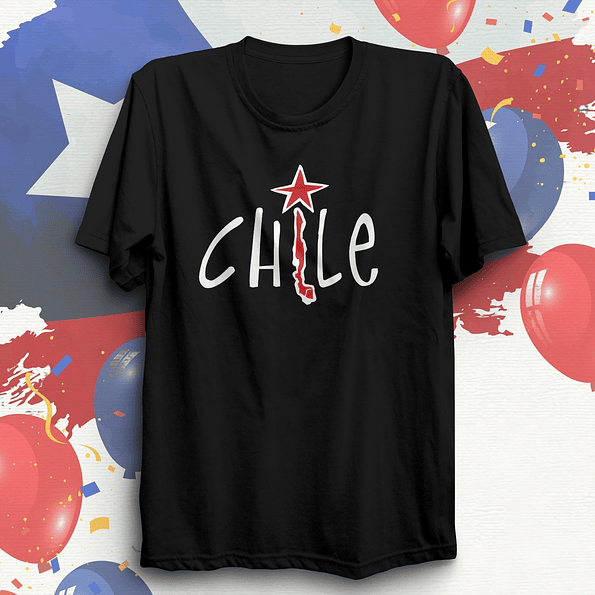 Polera Chile - Estilo y Orgullo Patrio para Fiestas Patrias 3
