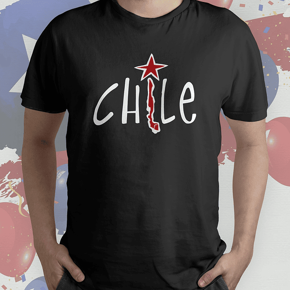 Polera Chile - Estilo y Orgullo Patrio para Fiestas Patrias 1