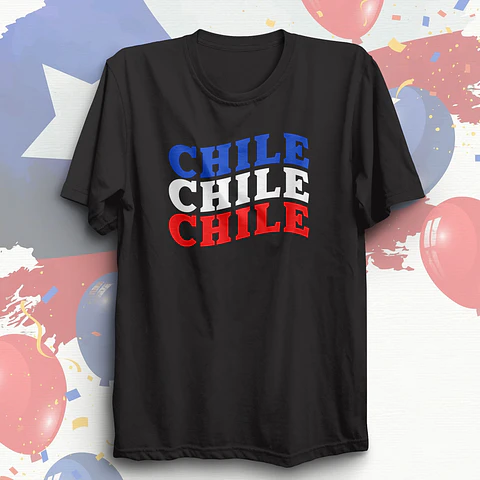 Polera 'Chile'  - Lleva Tu Orgullo Nacional a Cada Ocasión