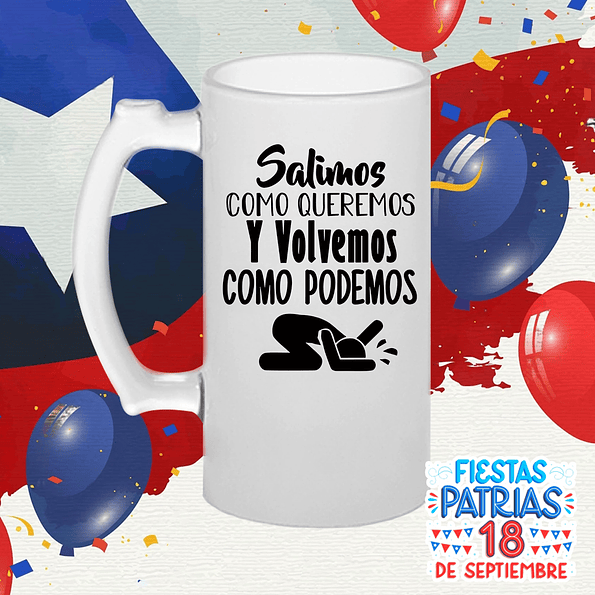 Shopero Fiestas Patrias | Salimos como queremos y volvemos como podemos 1