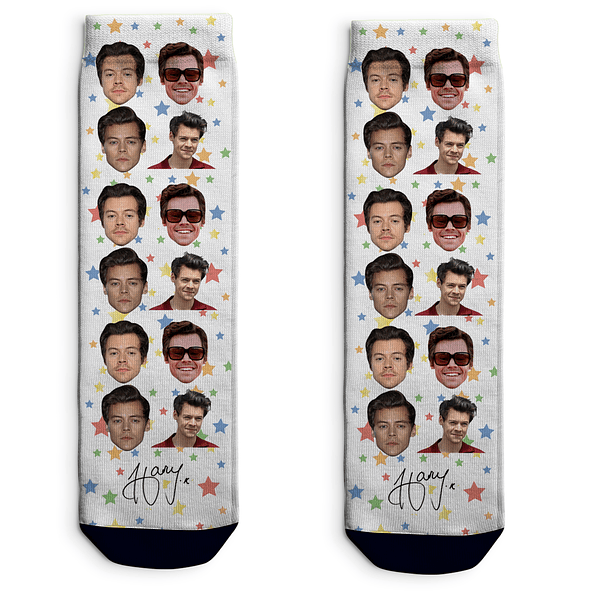 Pack de Harry Styles: Polera, Calcetines y Tazón para Fans 3