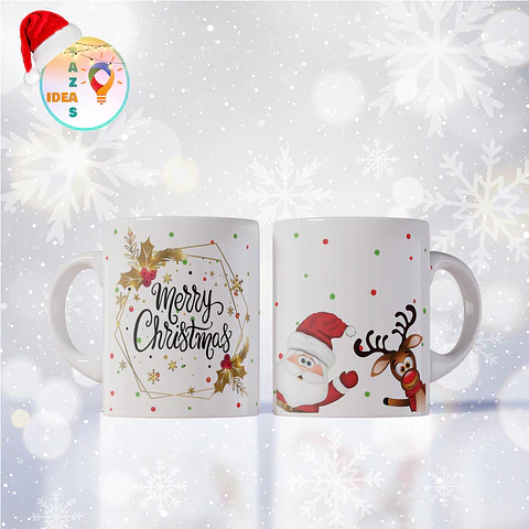 Tazones Navideños Personalizados – Regalos Festivos para Sorprender en Navidad