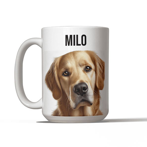 Tazón Personalizado con Foto y Nombre de tu Mascota - Regalo para navidad 🎄 5