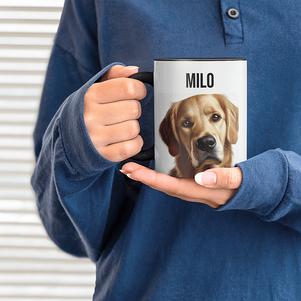 Tazón Personalizado con Foto y Nombre de tu Mascota - Regalo para navidad 🎄 4