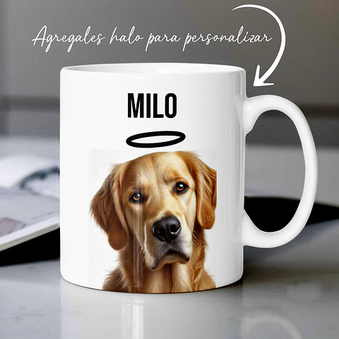 Tazón Personalizado con Foto y Nombre de tu Mascota - Regalo para navidad 🎄