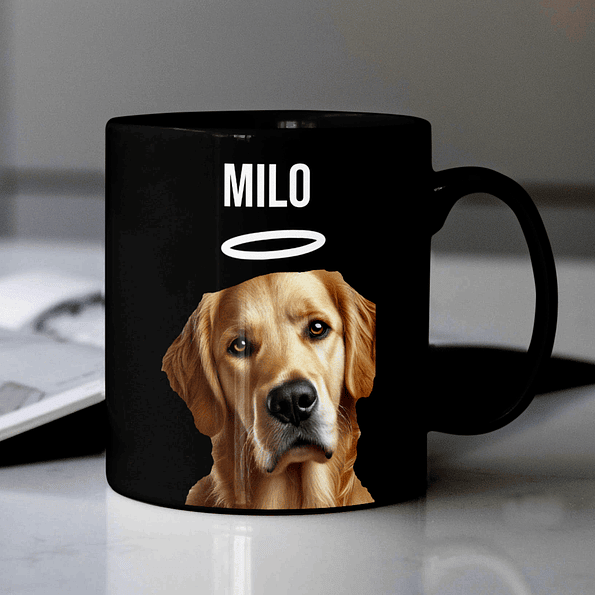 Tazón Personalizado con Foto y Nombre de tu Mascota - Regalo para navidad 🎄 6