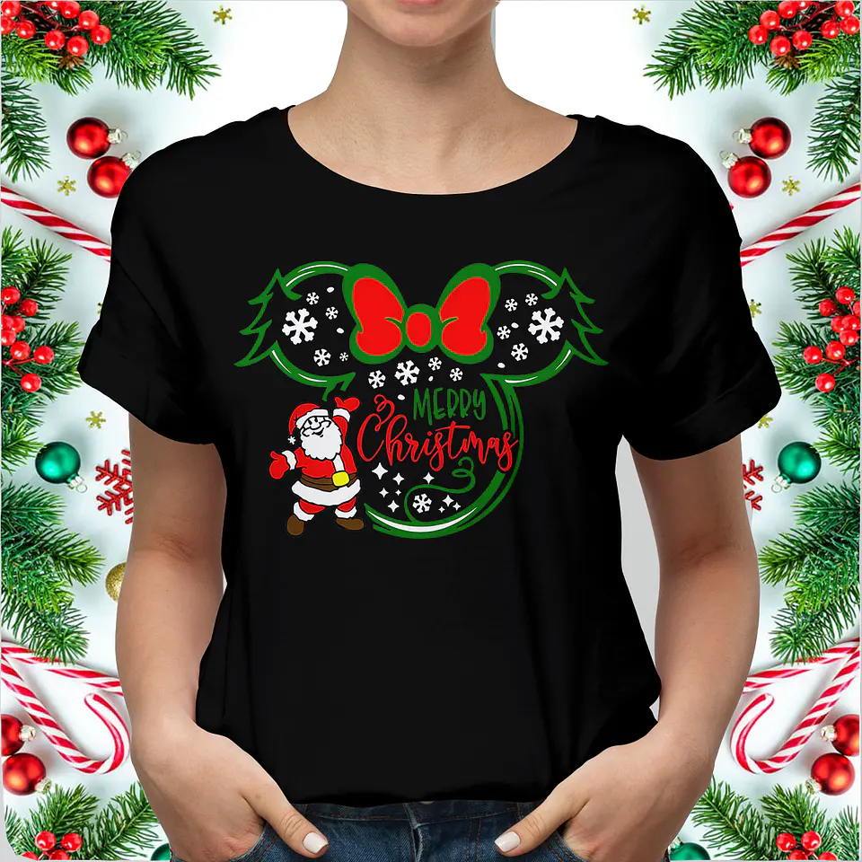 Polera 'Merry Christmas' – Perfecta para el Espíritu Navideño 2