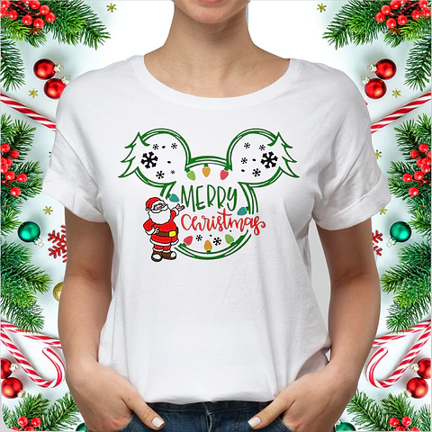 Polera 'Merry Christmas' – Perfecta para el Espíritu Navideño