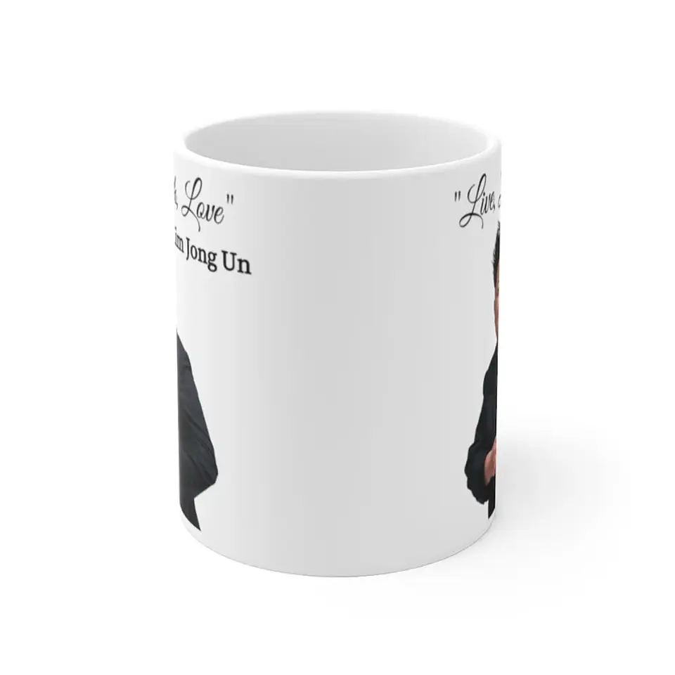 Tazón Meme Kim Jong Un - Diviértete con un Café Supremo 3