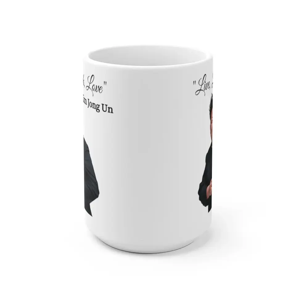Tazón Meme Kim Jong Un - Diviértete con un Café Supremo 4