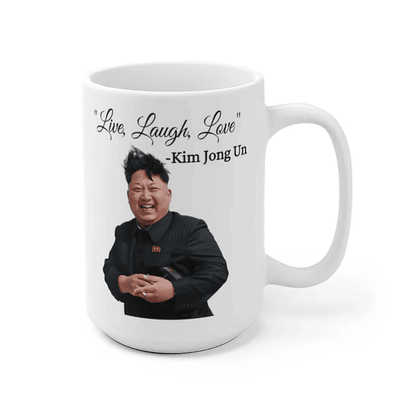 Tazón Meme Kim Jong Un - Diviértete con un Café Supremo 5
