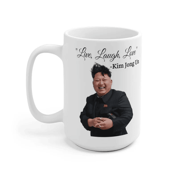 Tazón Meme Kim Jong Un - Diviértete con un Café Supremo 7