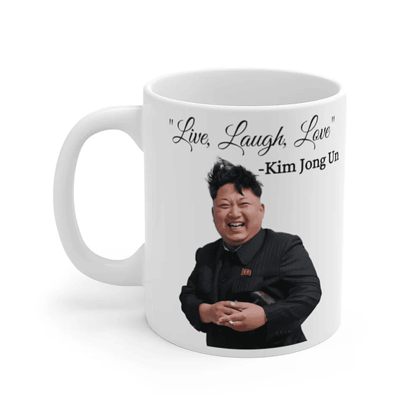Tazón Meme Kim Jong Un - Diviértete con un Café Supremo 8