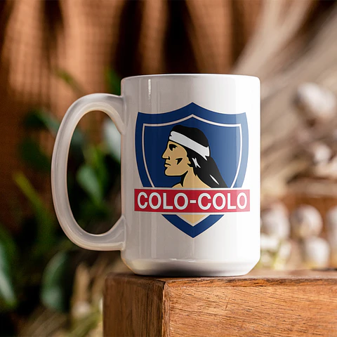 Tazón  de Colo Colo - Perfecto para Hinchas