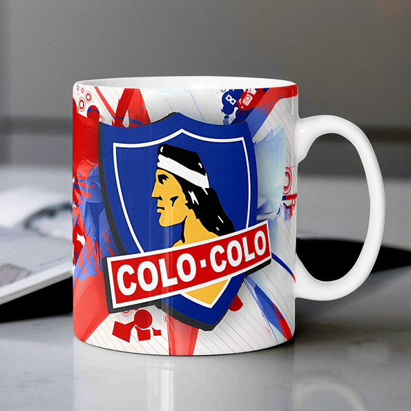 Tazón Colo Colo - El Regalo Ideal para Fanáticos Albo 1