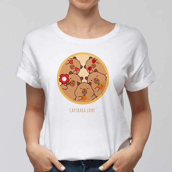 Polera de Capibara – Estilo y Ternura en una Prenda 3