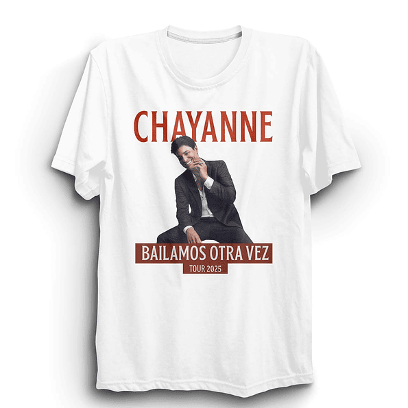 Polera Chayanne Oficial 