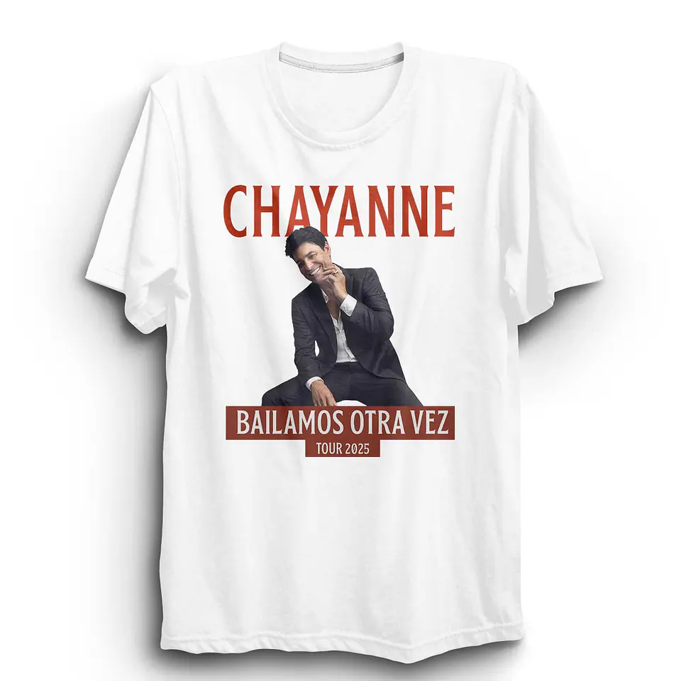 Polera Chayanne Oficial 