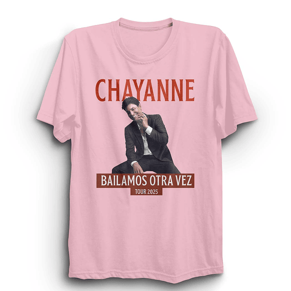 Polera Chayanne Oficial 