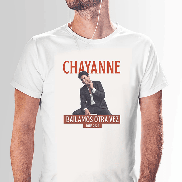 Polera Chayanne Oficial 
