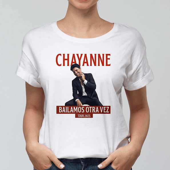 Polera Chayanne Oficial 