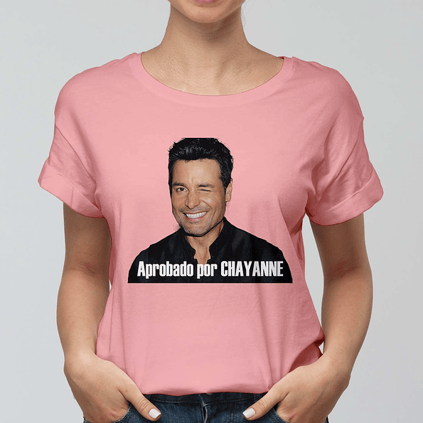Polera Chayanne aprobado por Chayanne Meme 2