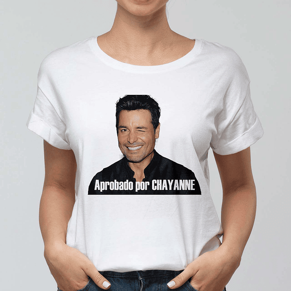 Polera Chayanne aprobado por Chayanne Meme 3