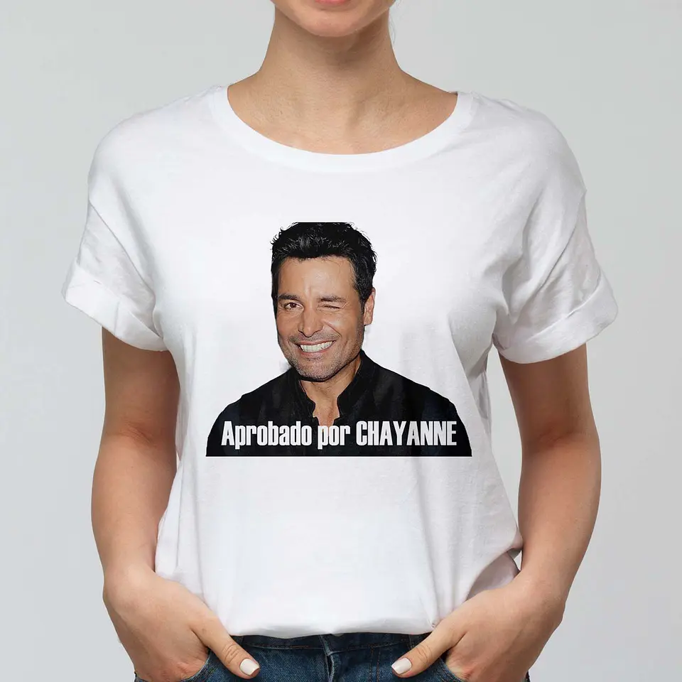 Polera Chayanne aprobado por Chayanne Meme 3