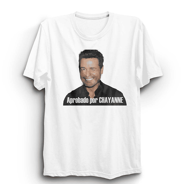 Polera Chayanne aprobado por Chayanne Meme 4