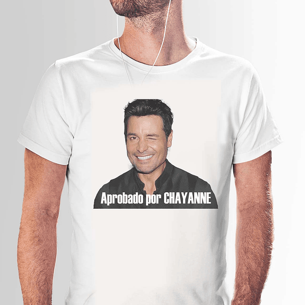 Polera Chayanne aprobado por Chayanne Meme 5