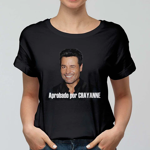 Polera Chayanne aprobado por Chayanne Meme
