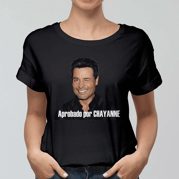 Polera Chayanne aprobado por Chayanne Meme 1