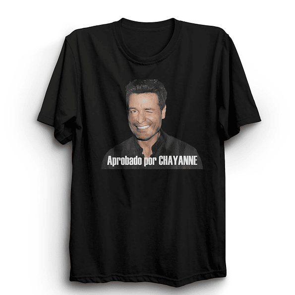 Polera Chayanne aprobado por Chayanne Meme 6
