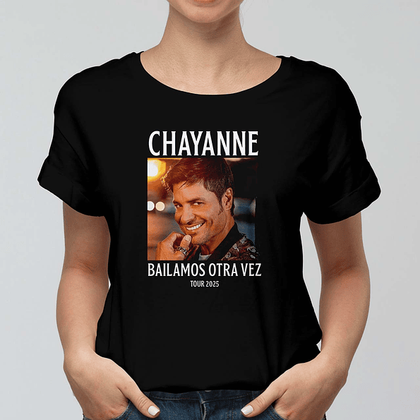 Polera Chayanne Tour 2025 - Bailamos Otra Vez  2