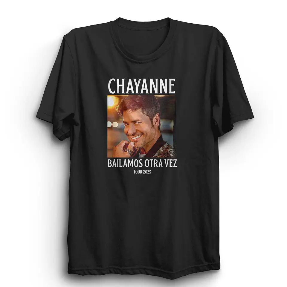 Polera Chayanne Tour 2026 - Bailemos Otra Vez  5