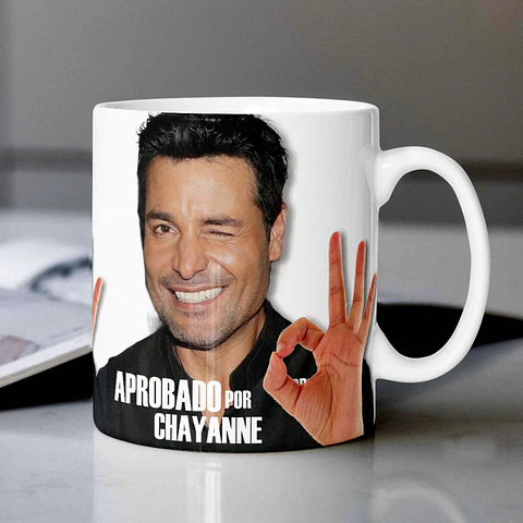 Tazón "Aprobado por Chayanne" – Inspirado en el Meme Viral