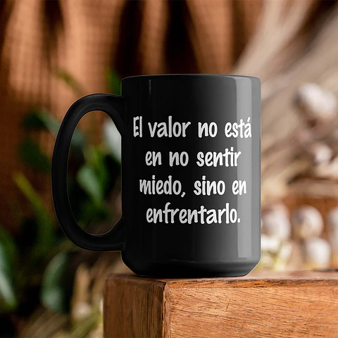 Tazón Inspirador del Hobbit | 'El Valor Está en Enfrentarlo