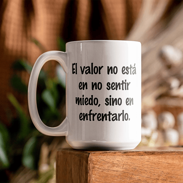 Tazón Inspirador del Hobbit | 'El Valor Está en Enfrentarlo 1