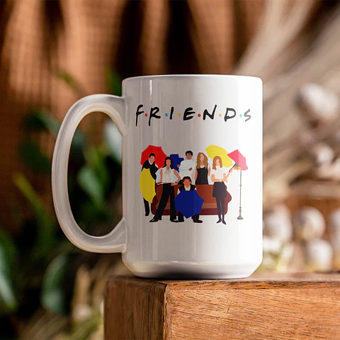 Tazón Friends - Central Perk Diseño Icónico