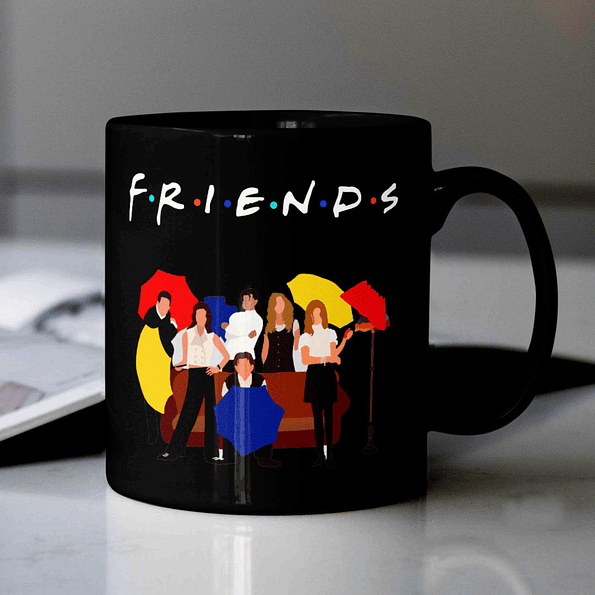 Tazón Friends - Central Perk Diseño Icónico 4