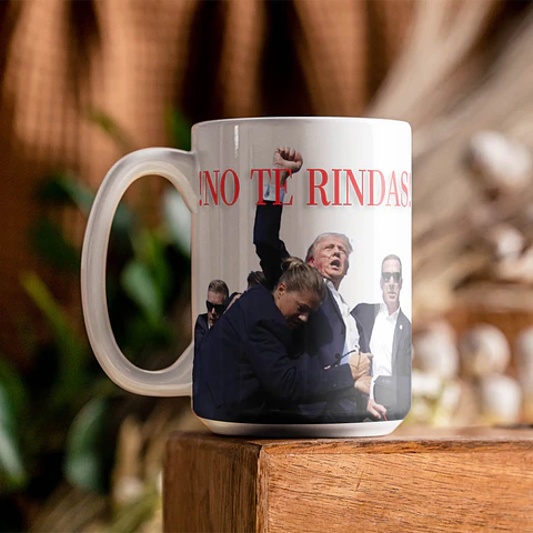 Tazón "No te Rindas" de Trump - Un símbolo de inspiración