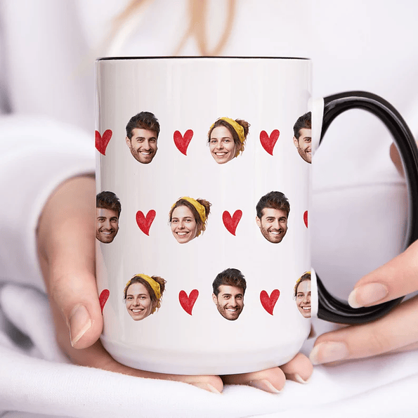 Tazón Personalizado con Fotos para Parejas - Regalo Único y Especial 3
