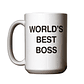 Tazón 'The World's Best Boss' - Inspirado en The Office | Ideal para Fan - Miniatura 1