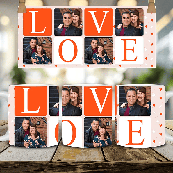 Tazón Personalizado con Fotos de Pareja | Regalo Perfecto para San Valentín 7
