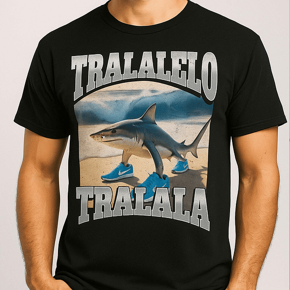 Polera Meme Italiana Viral 